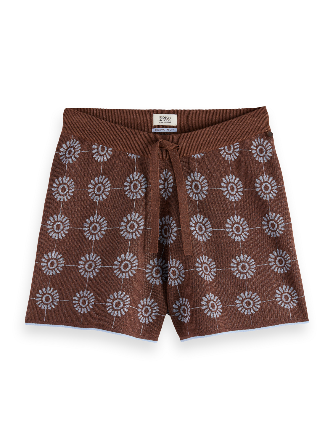 Jacquard Knit Short