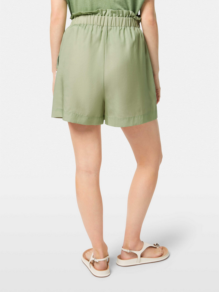 High-Rise Printed Short