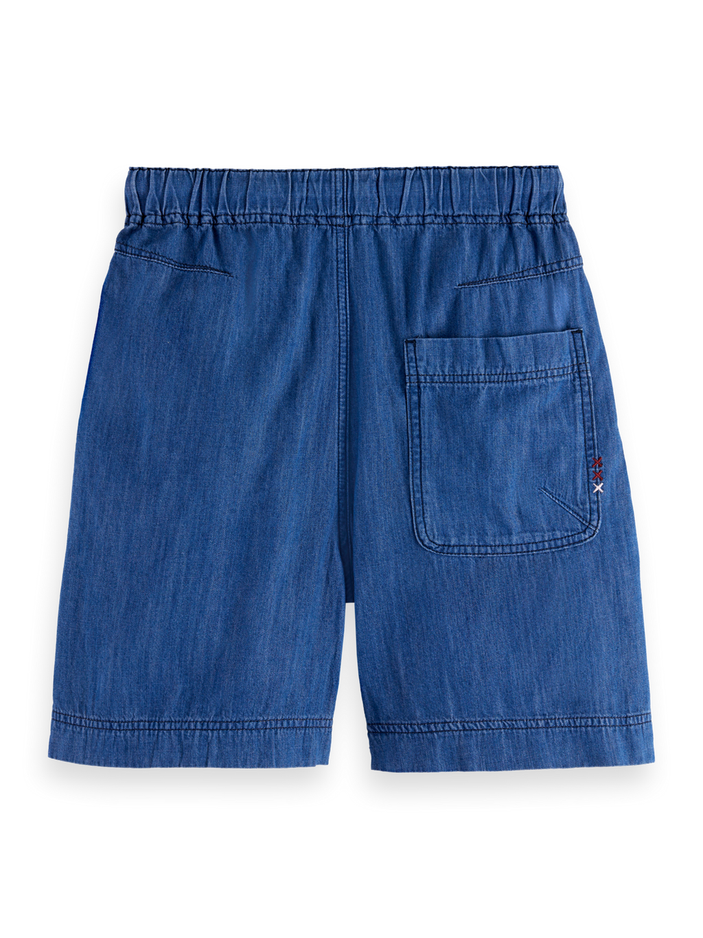 Lightweight Denim Utility Short | Washed Indigo