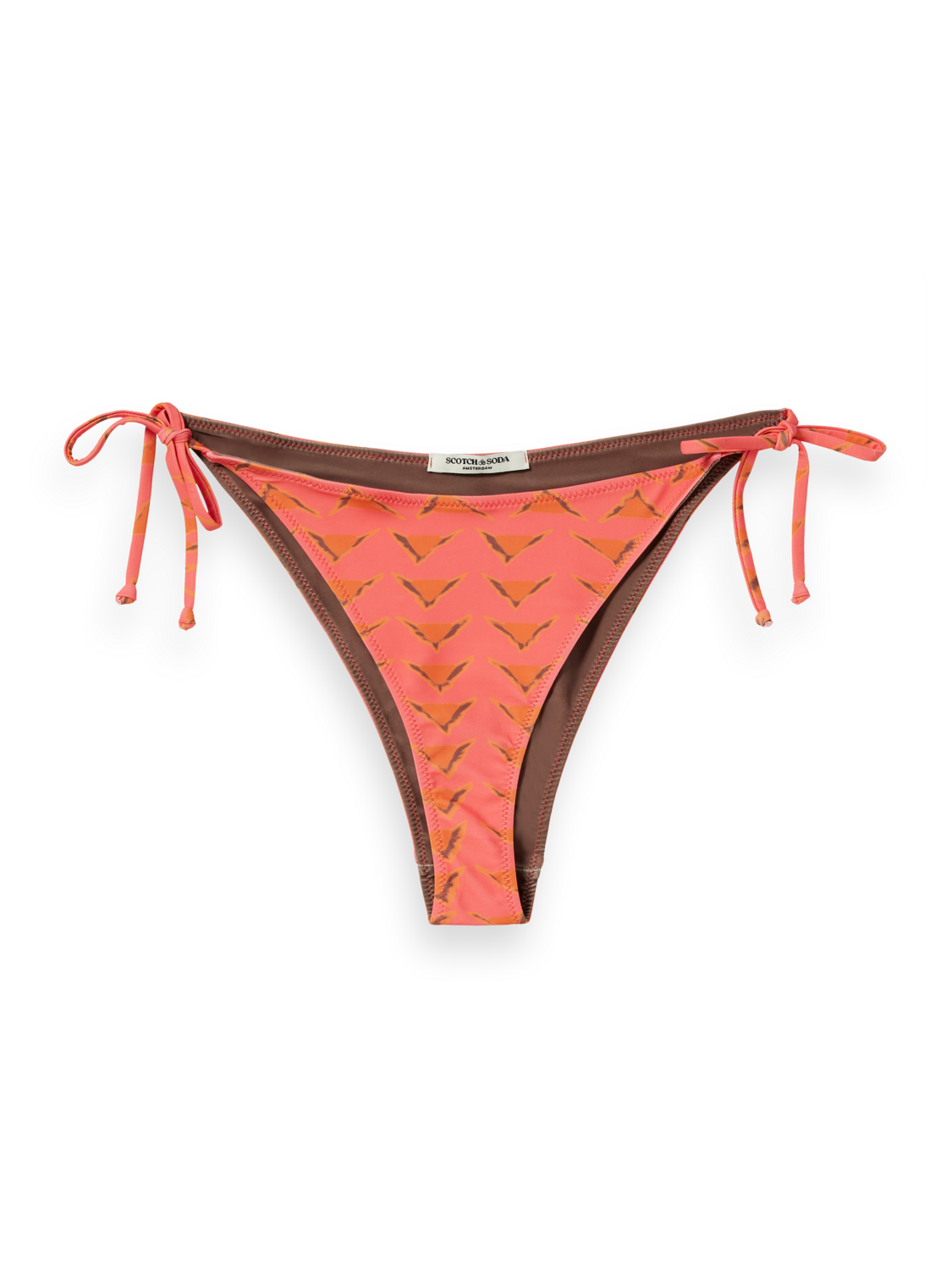 Reversible Printed Bikini Bottom