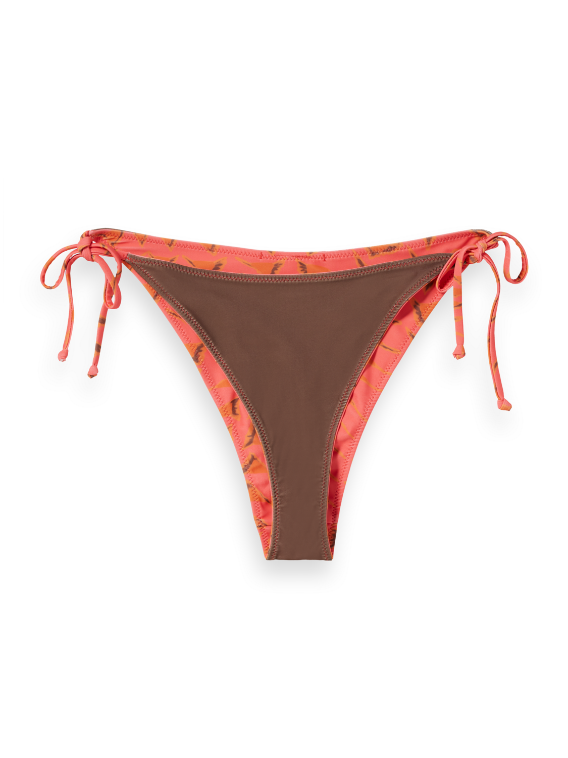 Reversible Printed Bikini Bottom