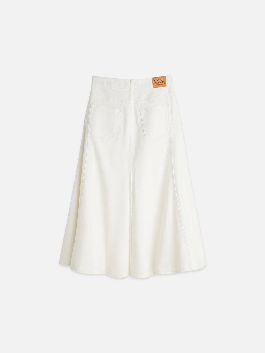 5 Pocket Denim Maxi Skirt