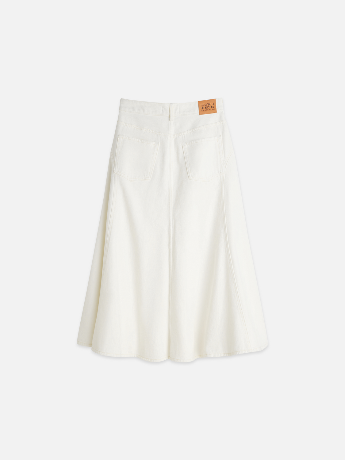 5 Pocket Denim Maxi Skirt