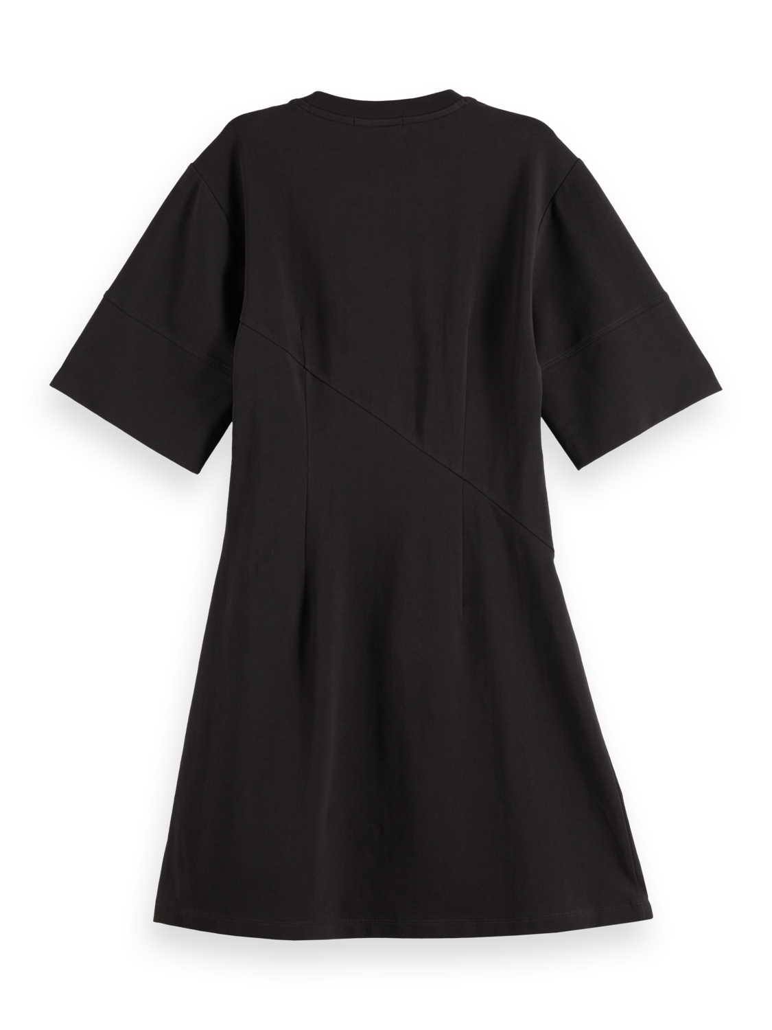 black jersey shirt dress Verity - Shirt dress