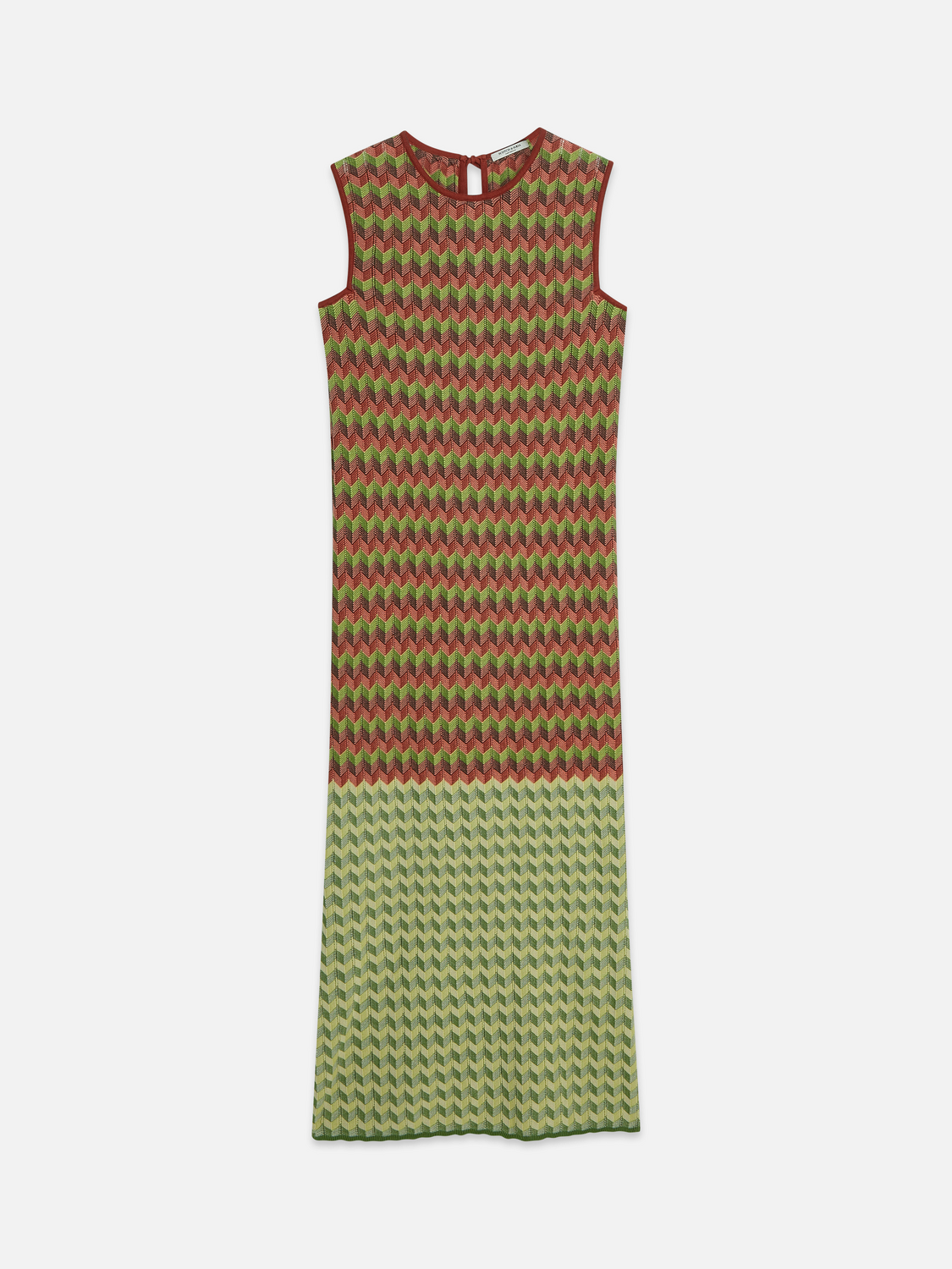 Scotch & Soda Ufu01420t Sleeveless Long Dress Green M Woman