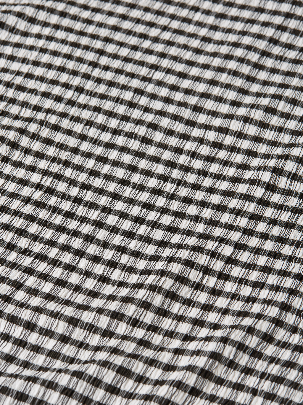 Structured Gingham Drapey Midi Dress