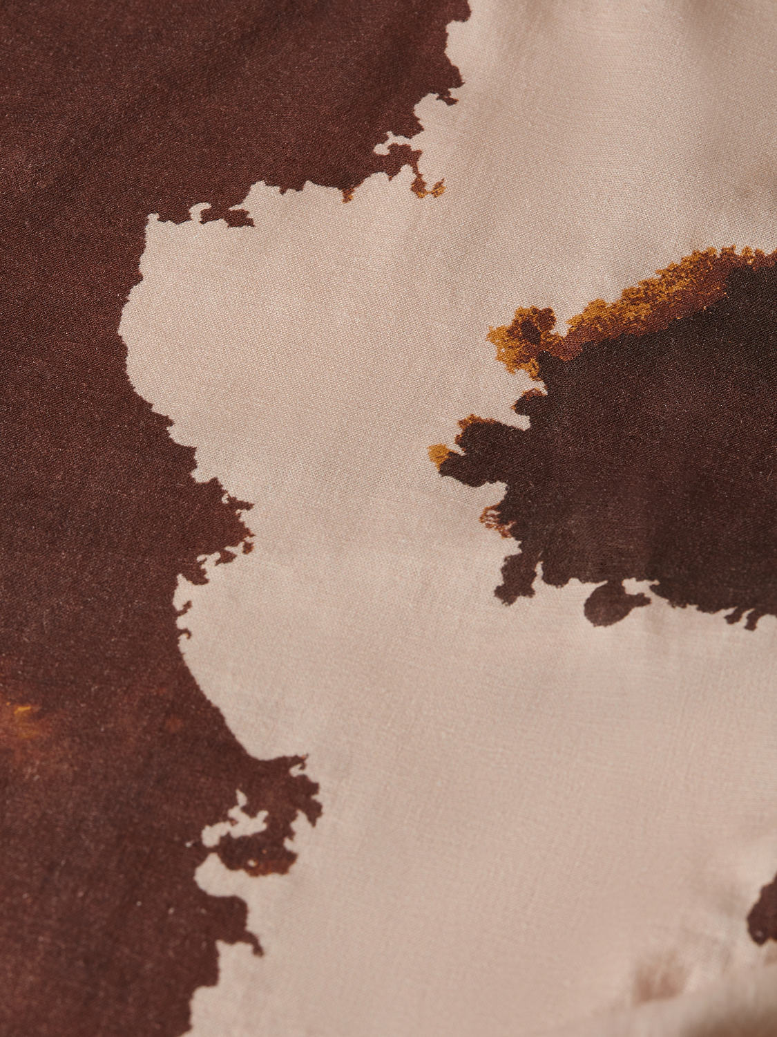 Linen Ankle Length Wrap Dress