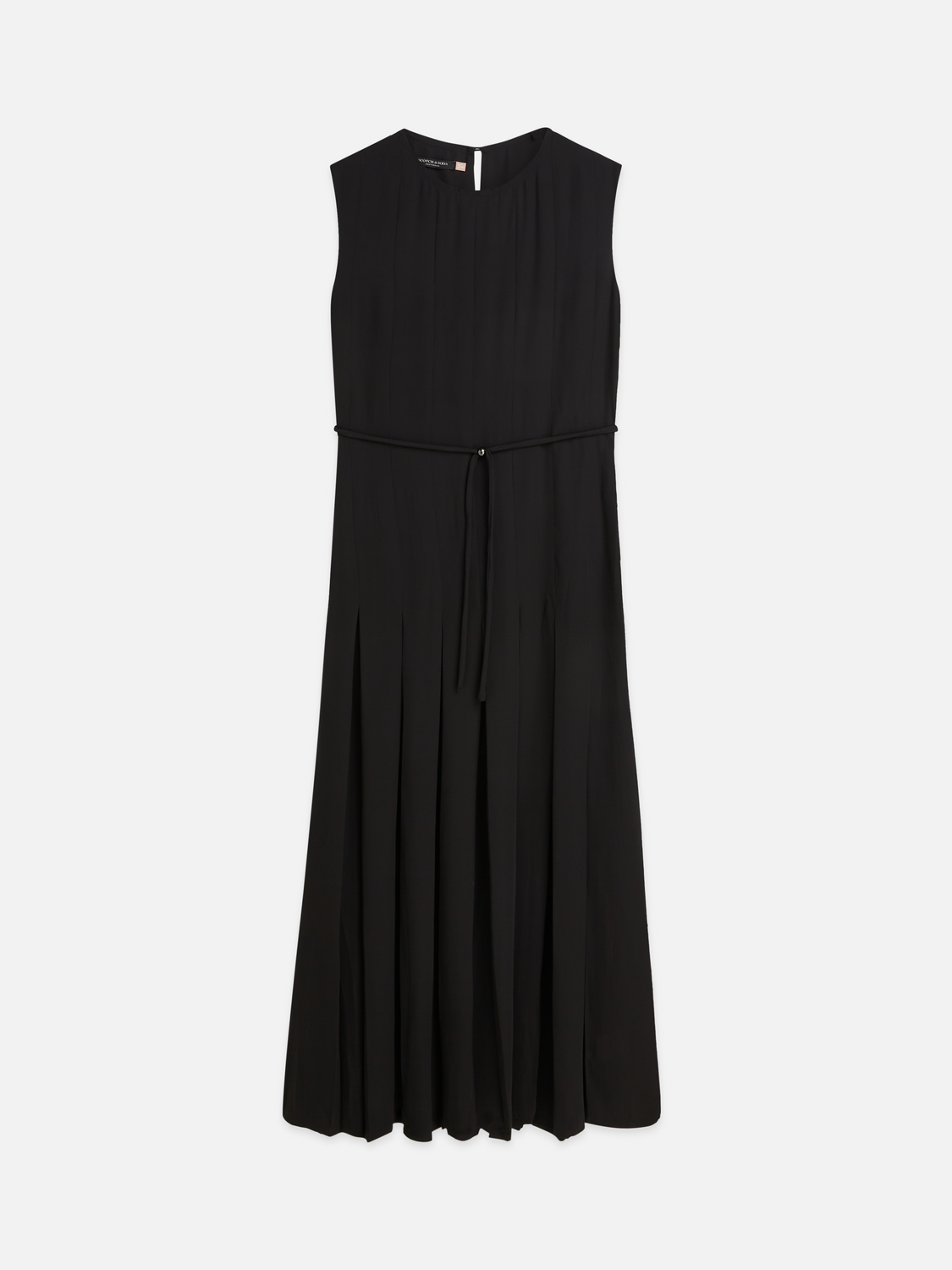 scotch and soda pleated midi dress Scotch & Soda Thalia Pleated Midi Dress