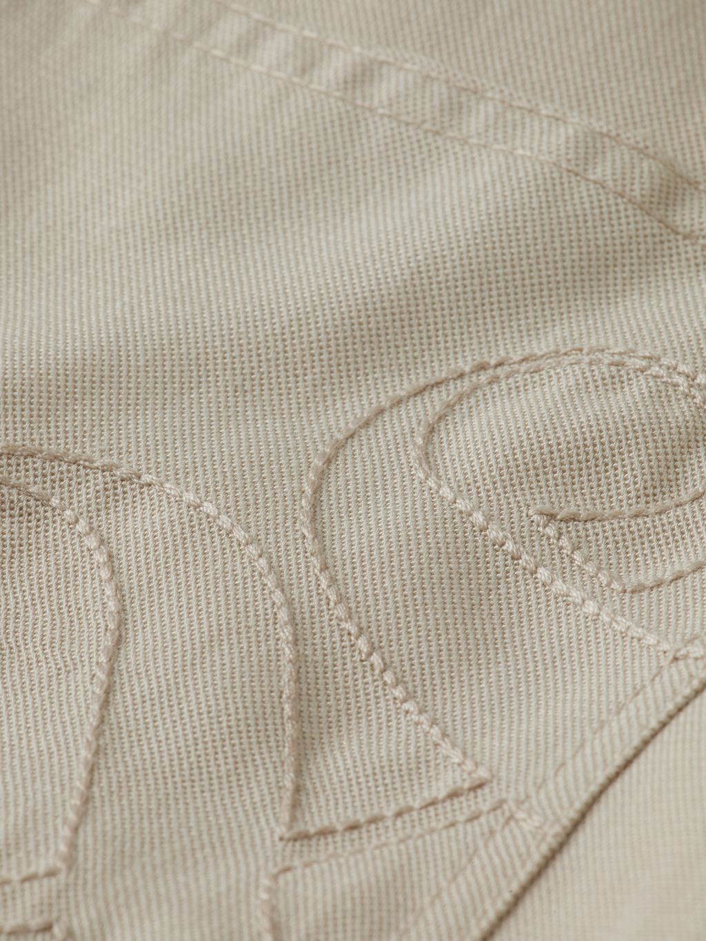 Lotus - High Rise Barrel Leg Twill Pants