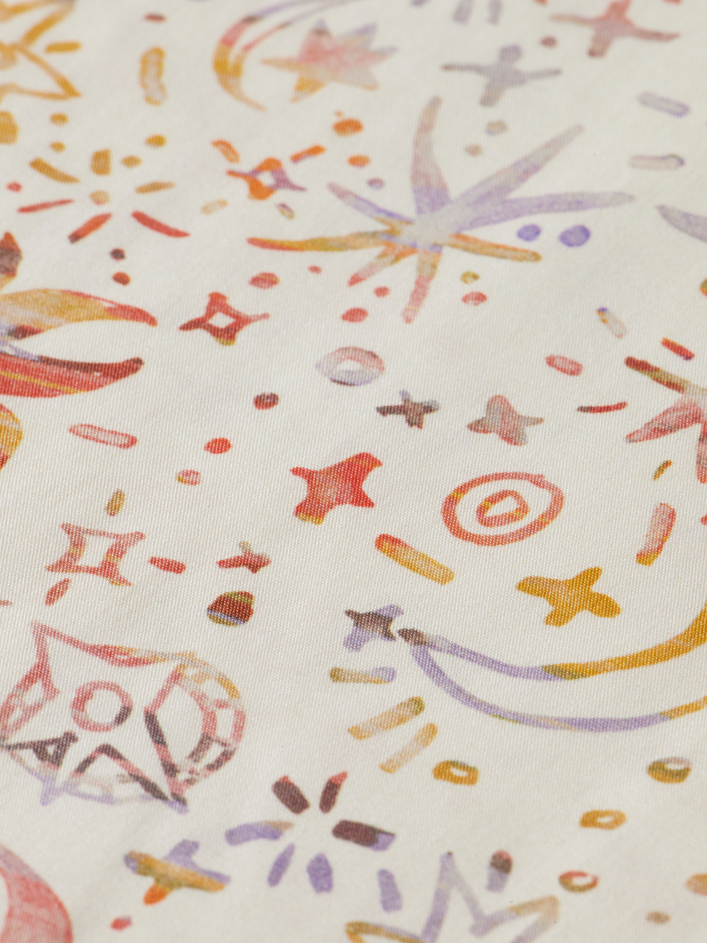 Gia - Mid Rise Wide Leg All Over Printed Pants