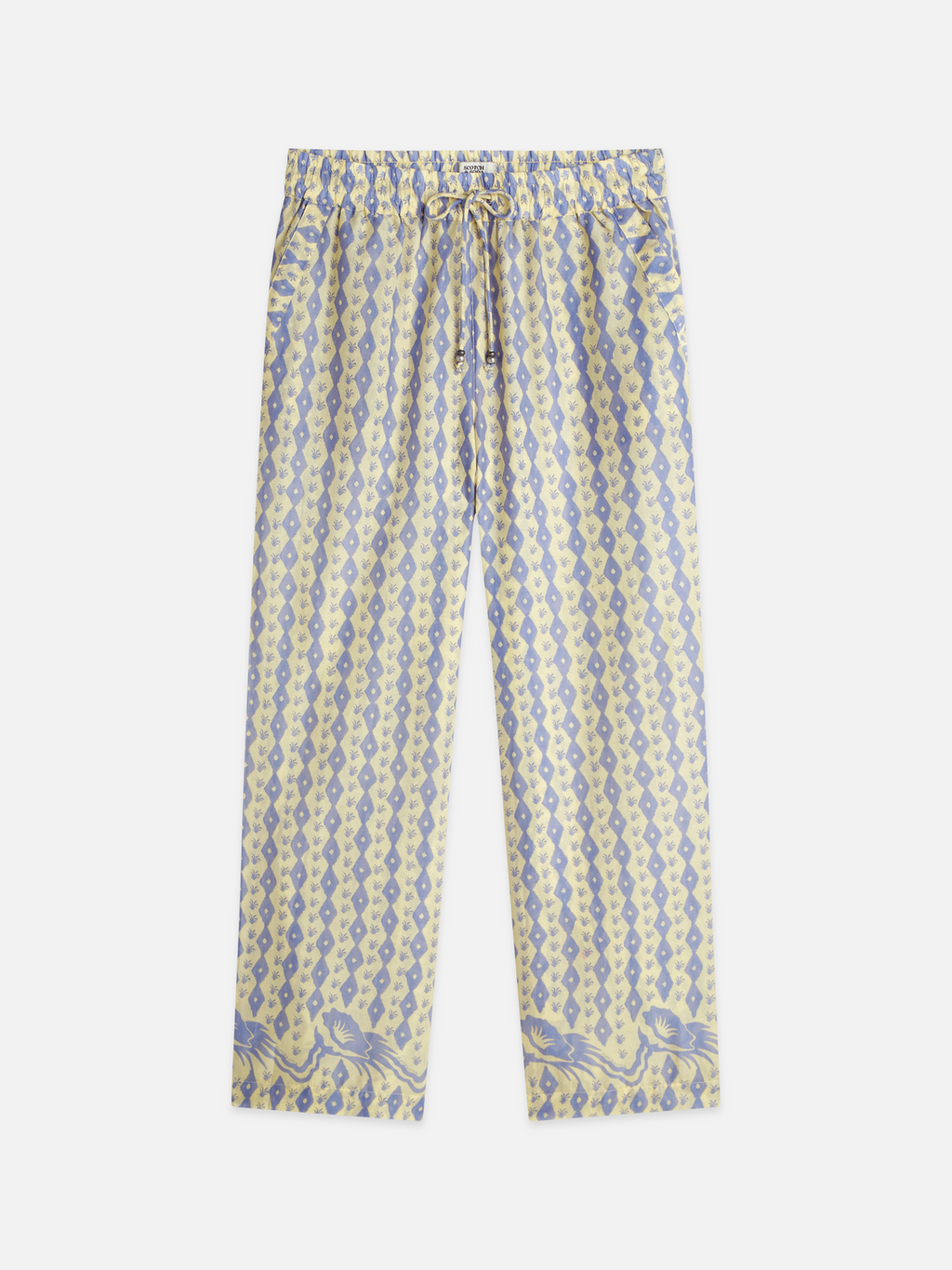 Gia - All Over Printed Cotton Voile Pants