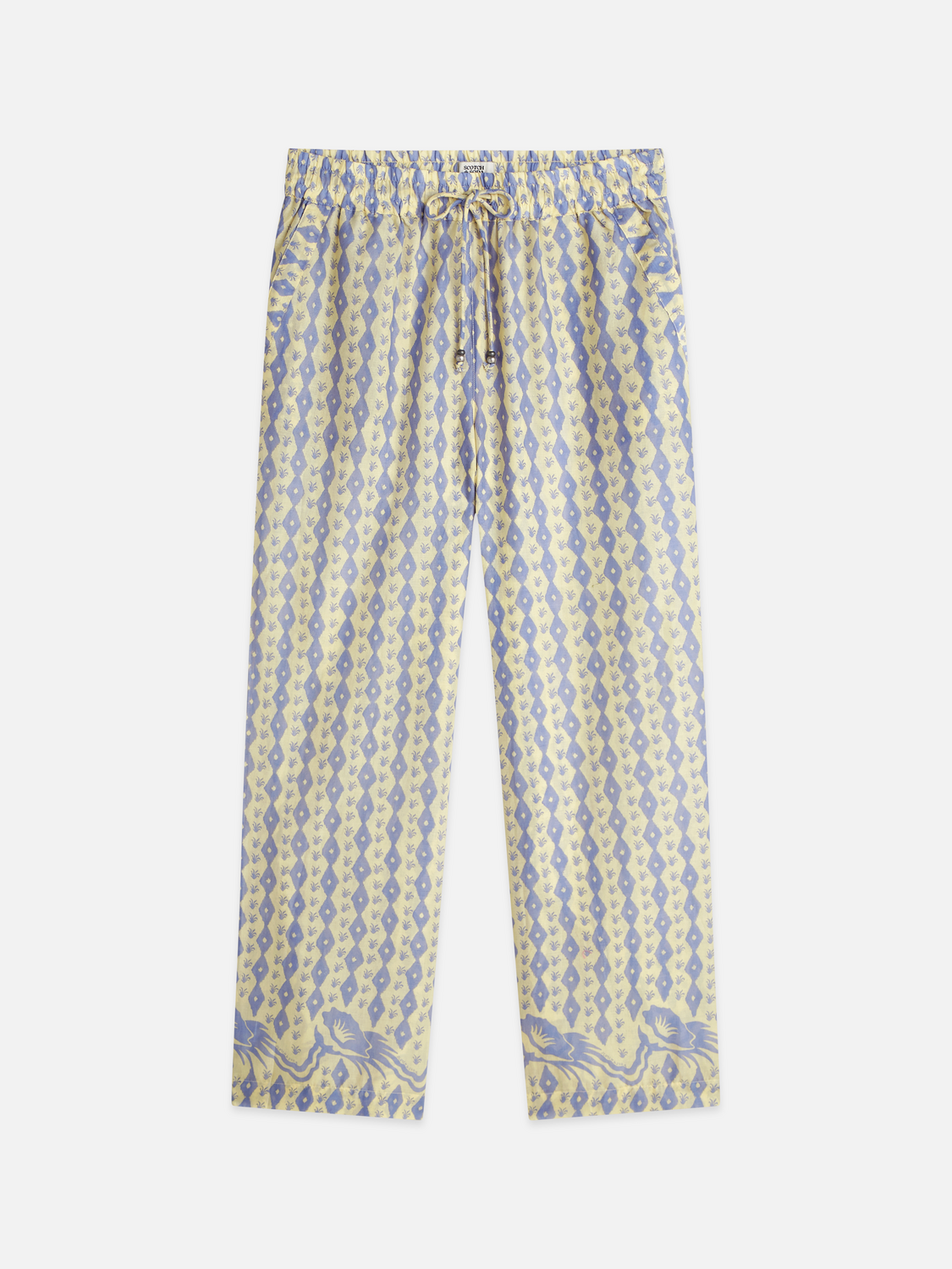 Gia - All Over Printed Cotton Voile Pants