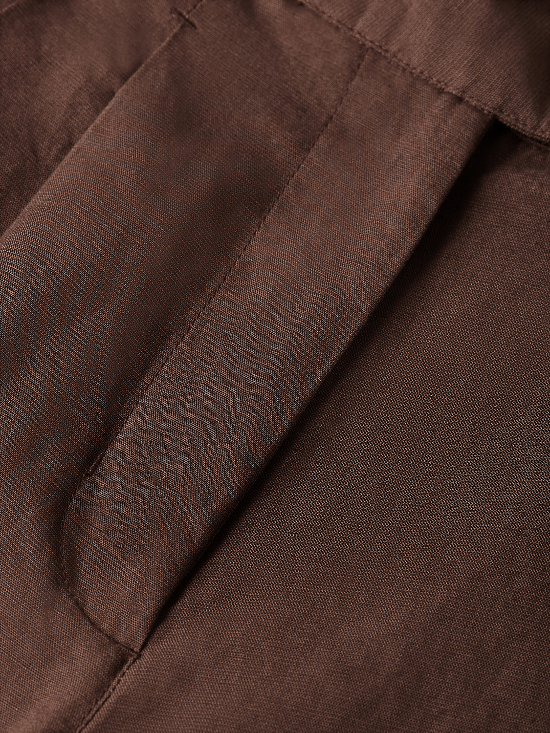 Quinn - Mid Rise Wide Leg Linen Cotton Pants