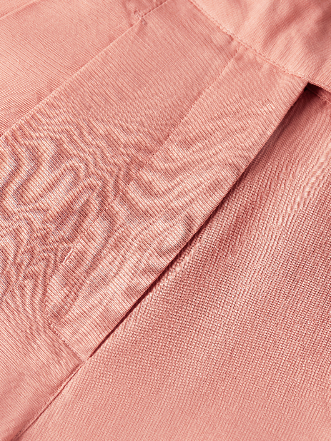 Quinn - Mid Rise Wide Leg Linen Cotton Pants