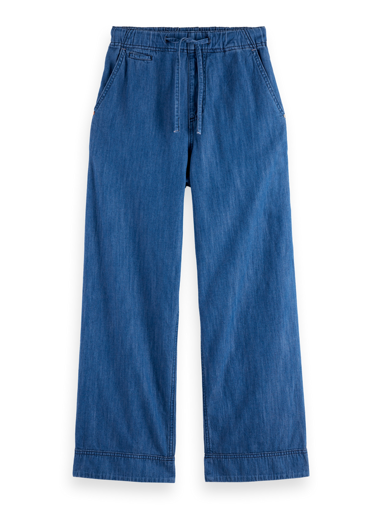 Lightweight Denim Workwear Pant | Washed Indigo