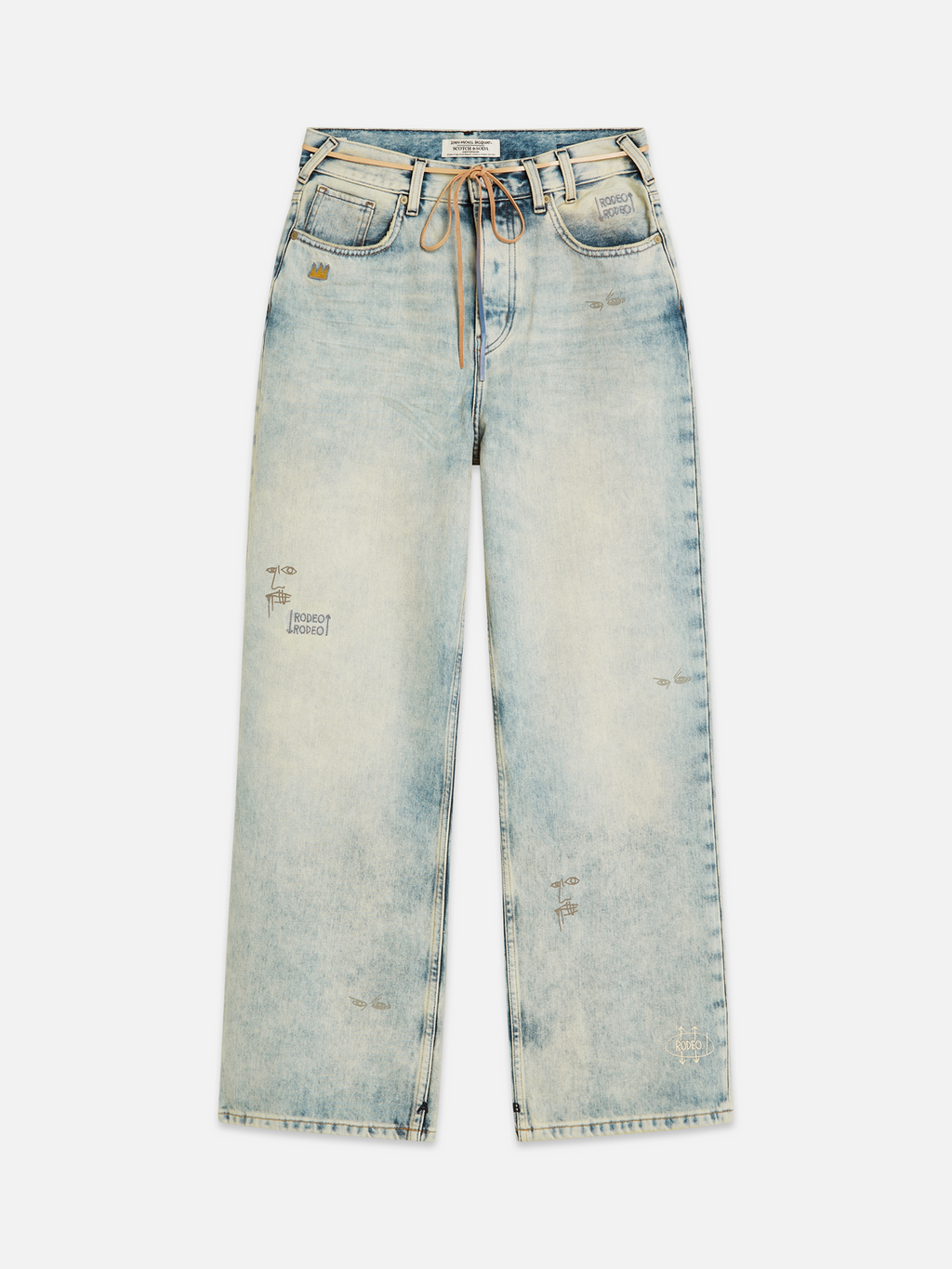 Scotch & Soda x Basquiat The Deep Loose Jeans