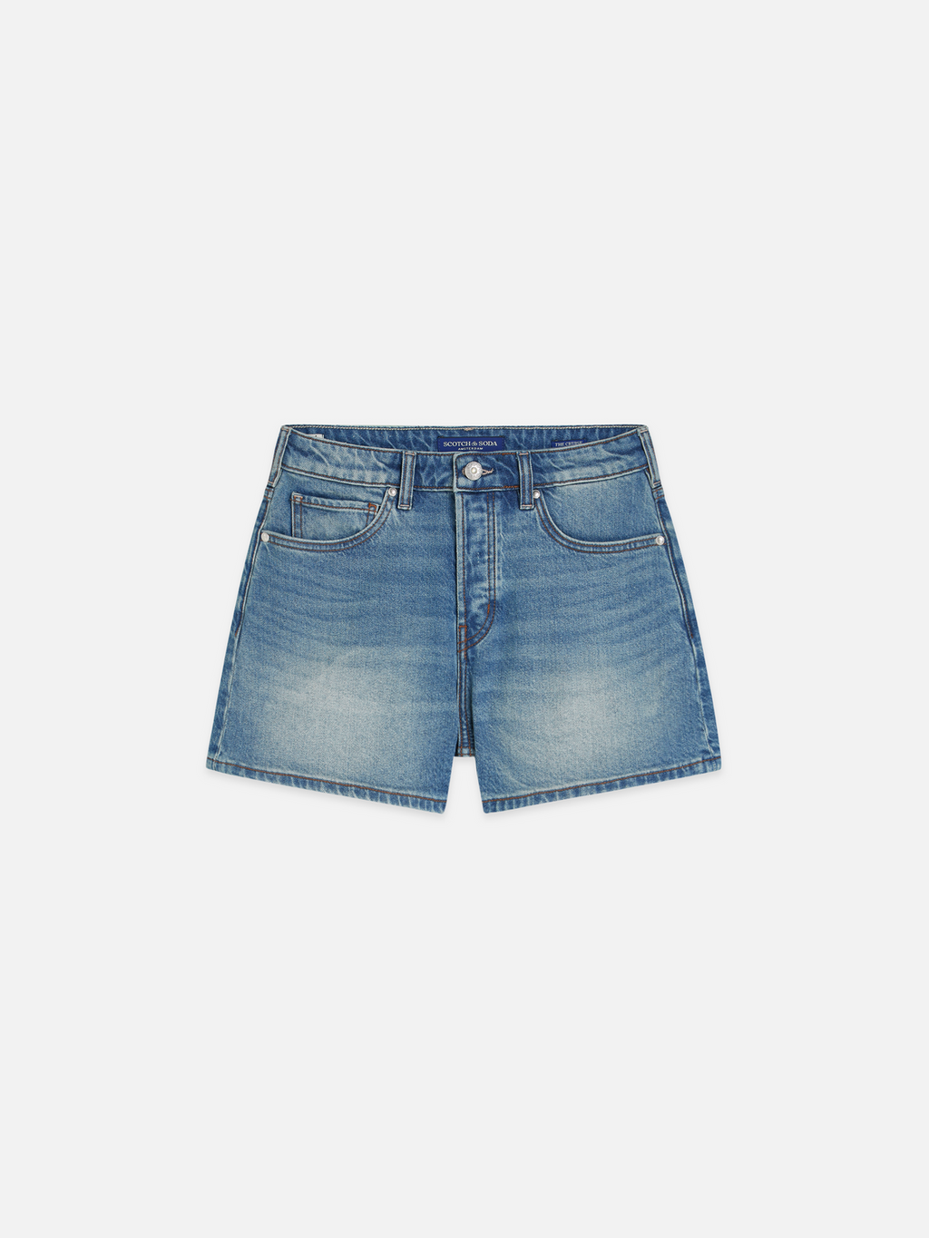 A Line Denim Short
