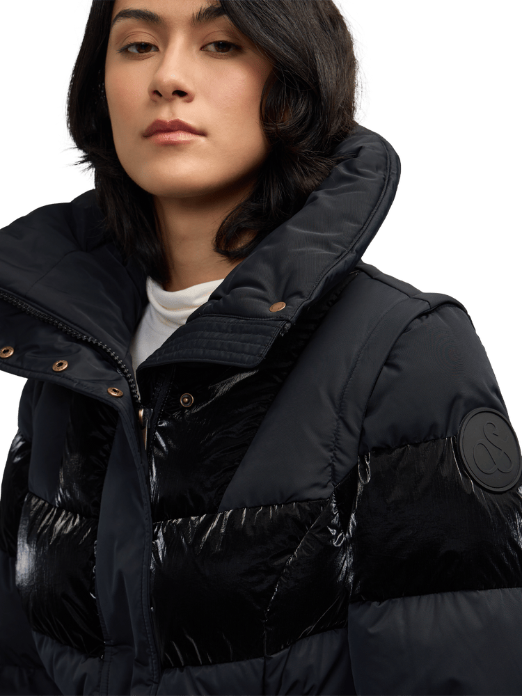 Kaatye Oversized Collar Puffer Jacket