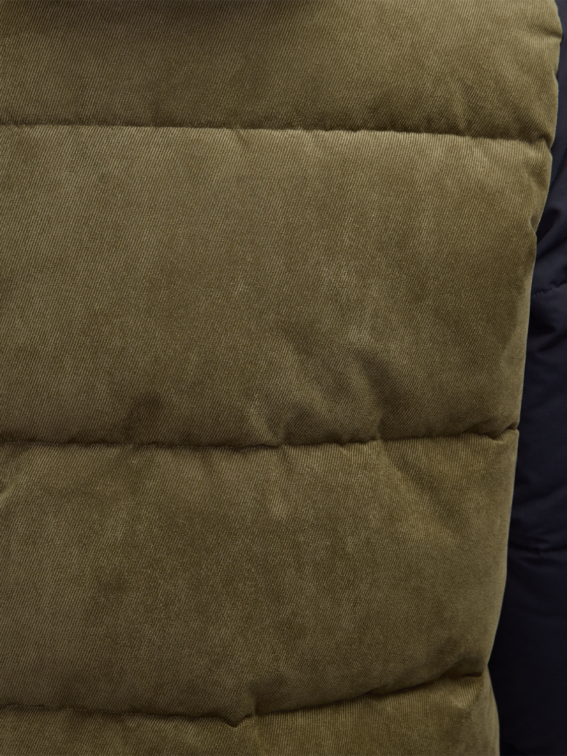 Arza Mixed Media Quilted Parka