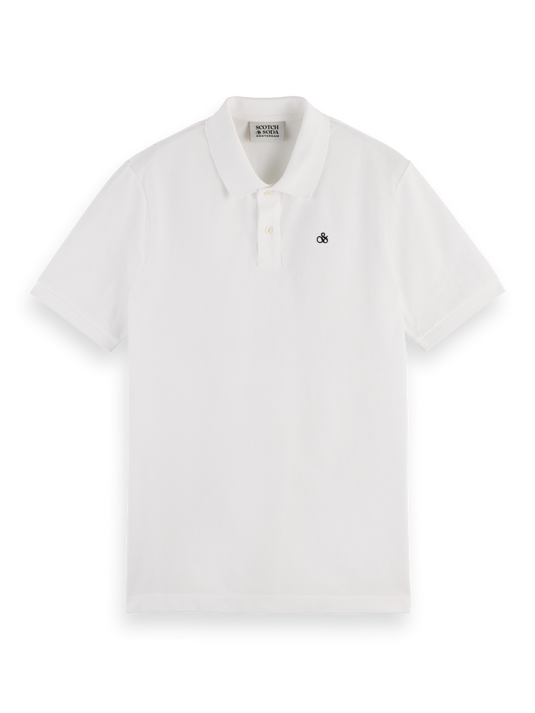 Organic Cotton Pique Polo Scotch Soda