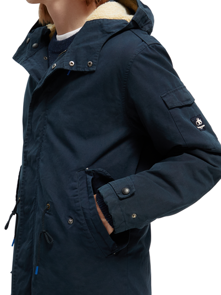 Scotch and soda teddy parka discount
