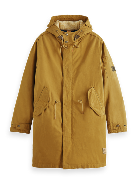 Long Teddy Lined Parka