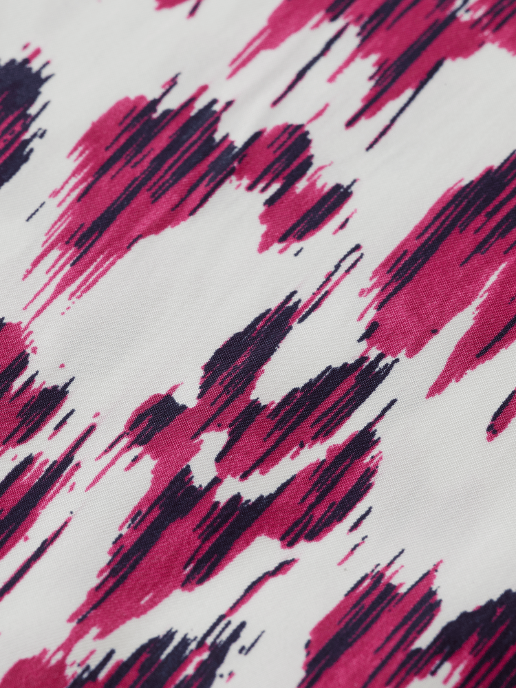 Brushed Ikat Cherry Pie