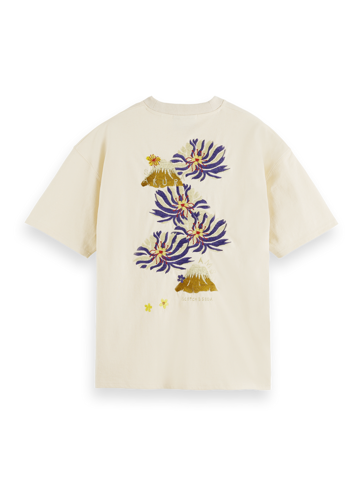 ☆SCOTCH ＆ SODA 和柄 切り替え Tシャツ カットソー☆｜トップス