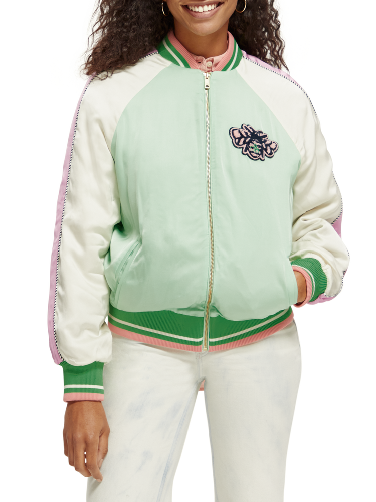 Scotch and soda womens bomber jacket discount