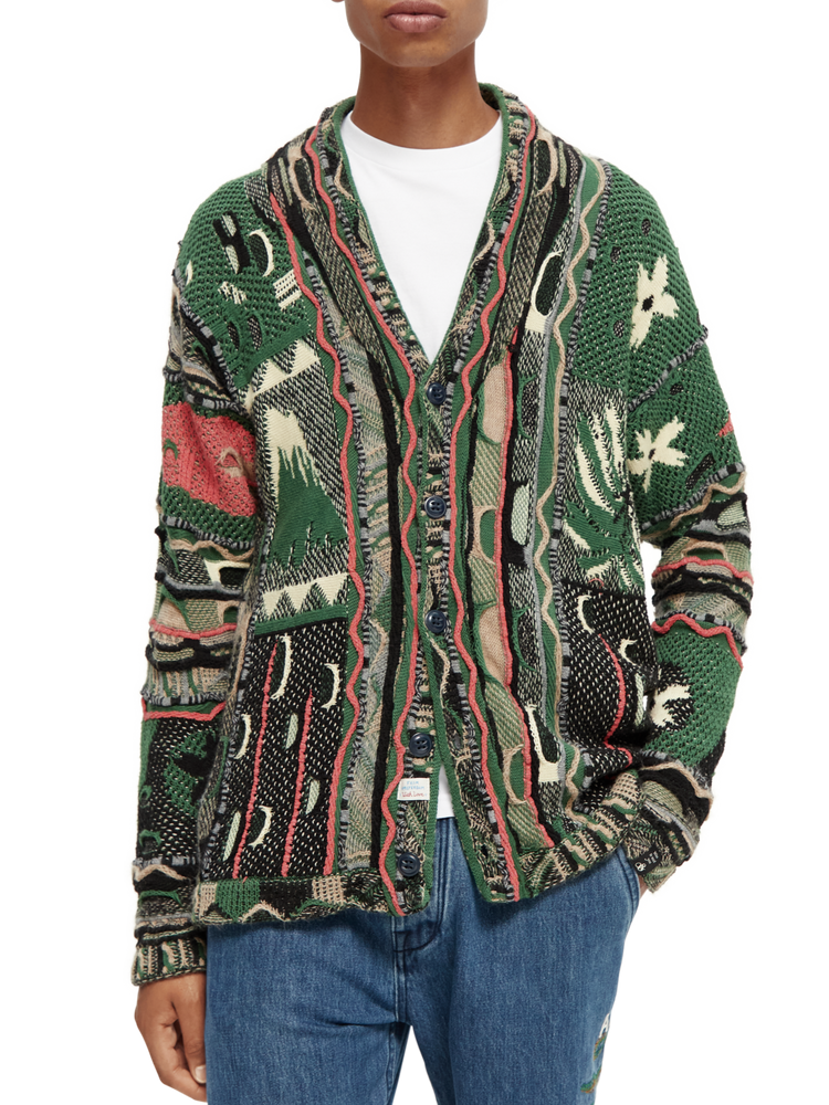 Scotch and soda hawaii cardigan discount