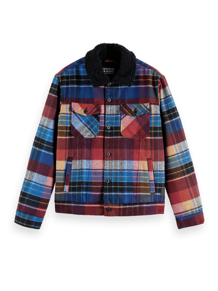 Sherpa-Lined Trucker Jacket | Scotch & Soda